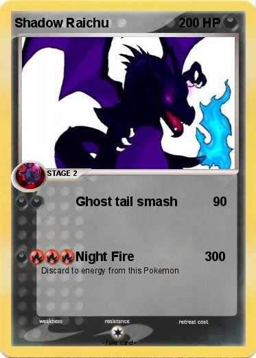 Pokemon Shadow Raichu