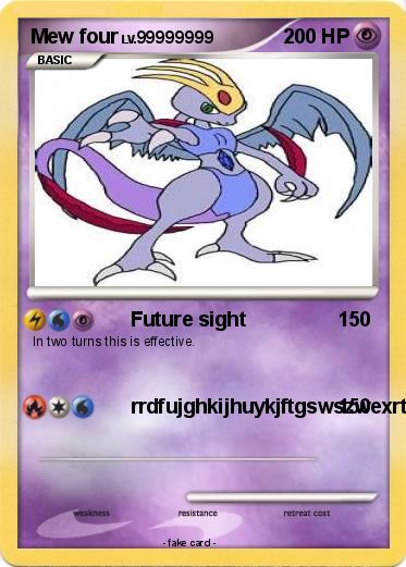 Pokemon Mew four