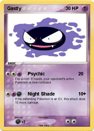 Pokemon Gastly