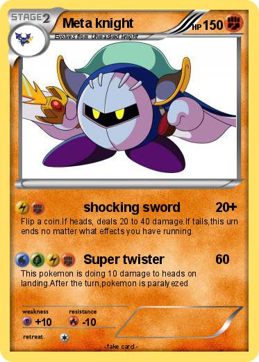Pokemon Meta knight