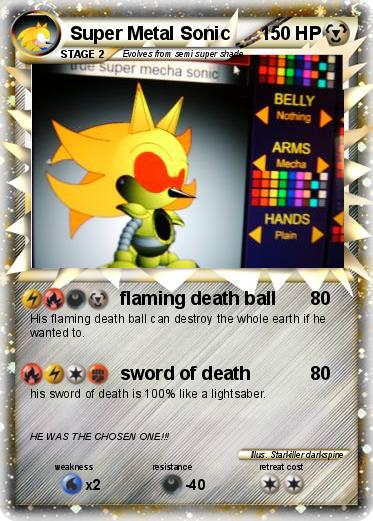 Pokemon Super Metal Sonic