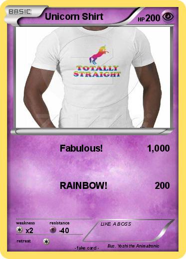 Pokemon Unicorn Shirt