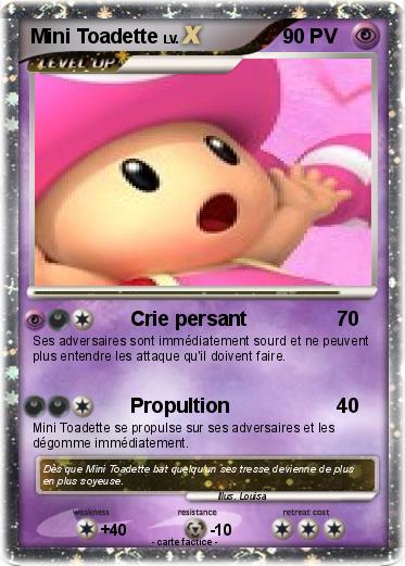 Pokemon Mini Toadette