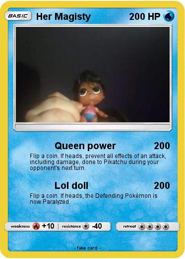 Pokemon Her Magisty