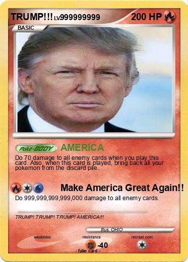 Pokemon TRUMP!!!