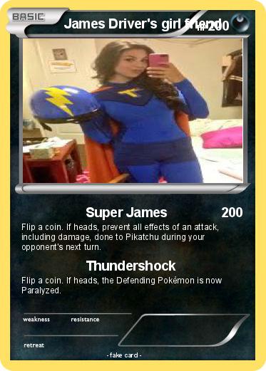 Pokemon James Driver's girl friend