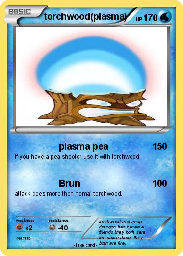 Pokemon torchwood(plasma)