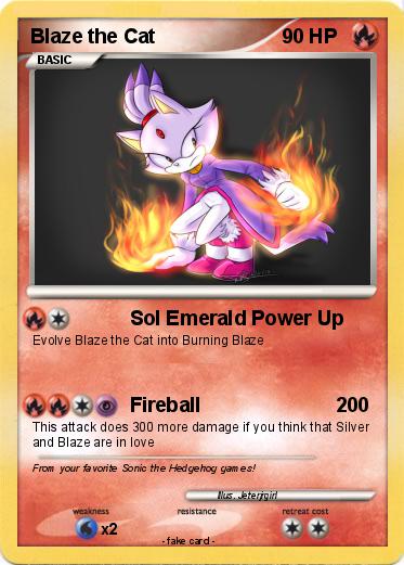 Pokemon Blaze the Cat