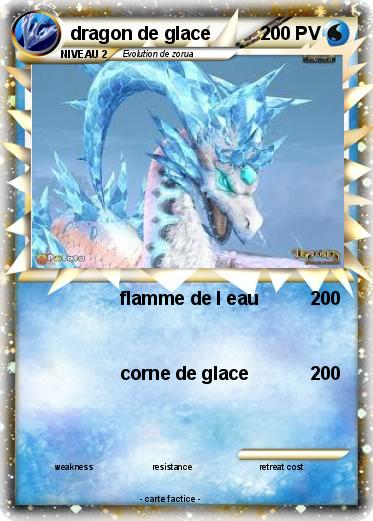 Pokemon dragon de glace
