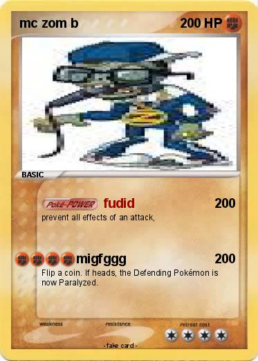 Pokemon mc zom b