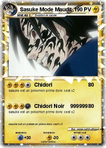 Pokemon Sasuke Mode Maudit