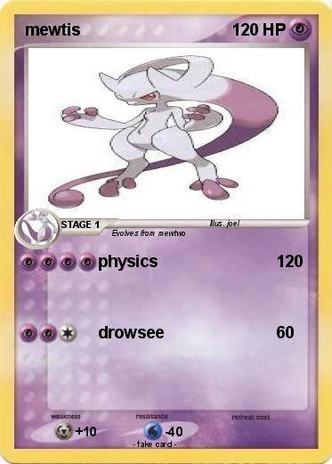Pokemon mewtis