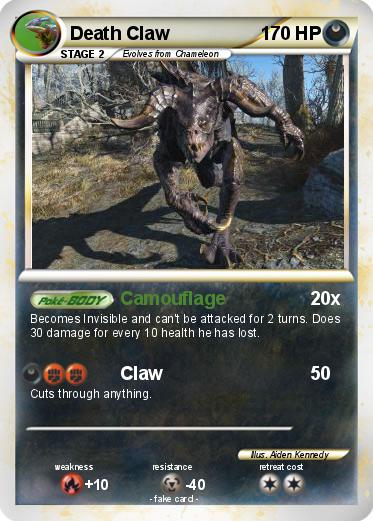 Pokemon Death Claw