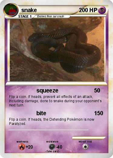 Pokemon snake