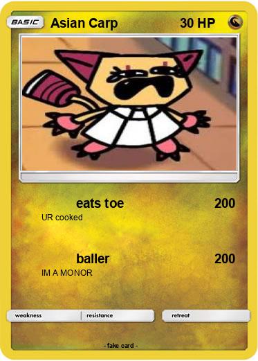 Pokemon Asian Carp