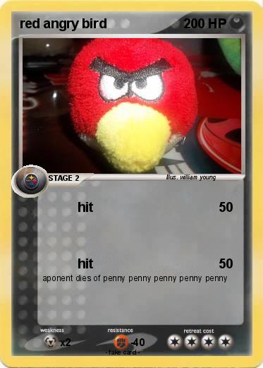 Pokemon red angry bird