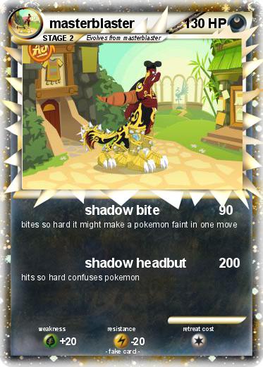 Pokemon masterblaster