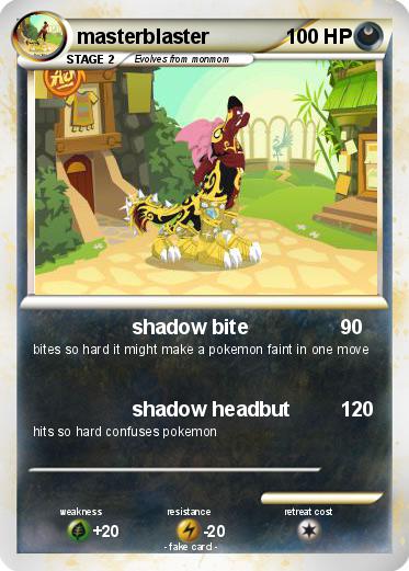 Pokemon masterblaster