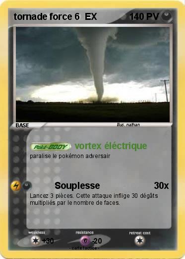 Pokemon tornade force 6  EX