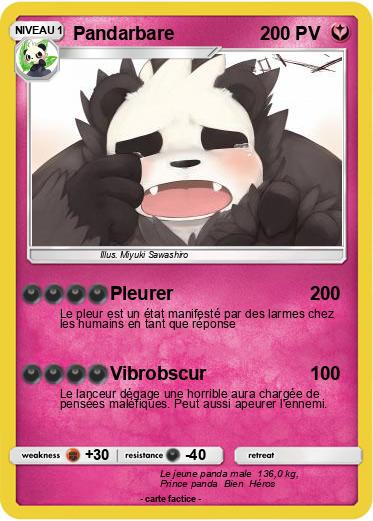 Pokemon Pandarbare