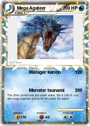 Pokemon Mega Agateer