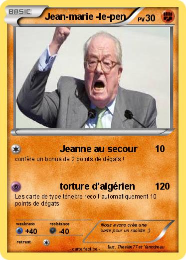 Pokemon Jean-marie -le-pen