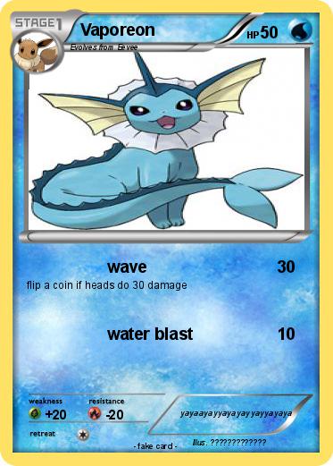 Pokemon Vaporeon
