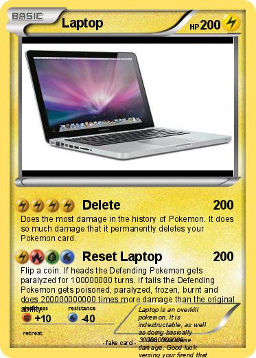 Pokemon Laptop