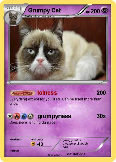 Pokemon Grumpy Cat