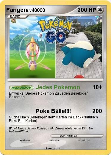 Pokemon Fangen
