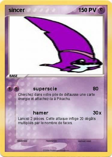 Pokemon sincer