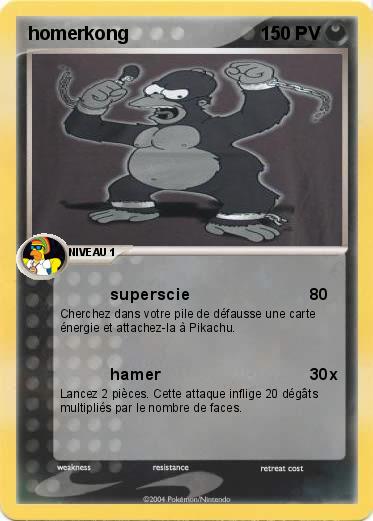 Pokemon homerkong