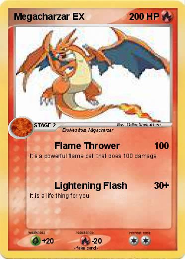 Pokemon Megacharzar EX