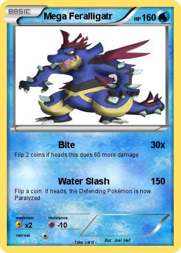 Pokemon Mega Feralligatr