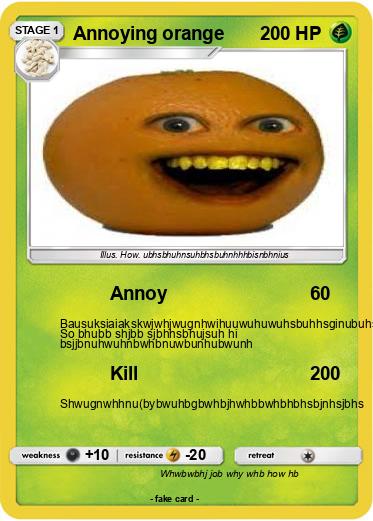 Pokemon Annoying orange