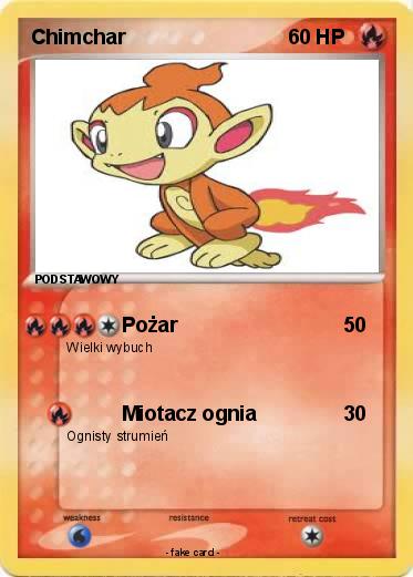 Pokemon Chimchar