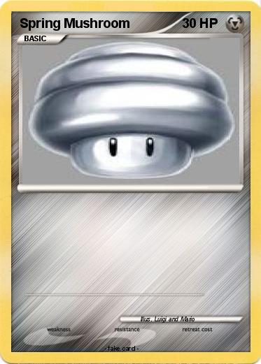 Pokemon Spring Mushroom