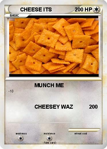 Pokemon CHEESE ITS