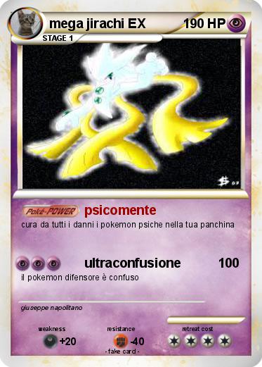 Pokemon mega jirachi EX