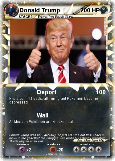 Pokemon Donald Trump