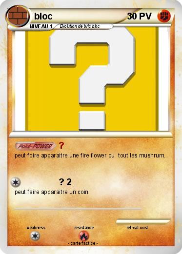 Pokemon bloc
