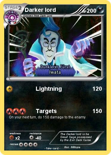 Pokemon Darker lord