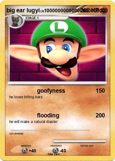 Pokemon big ear lugyi