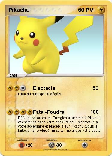 Pokemon Pikachu