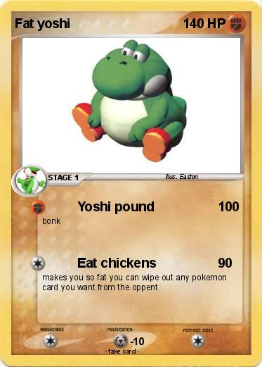 Pokemon Fat yoshi