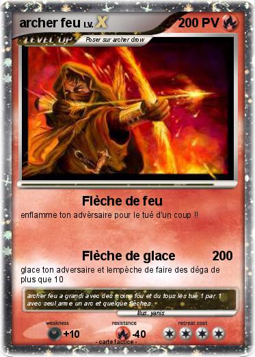 Pokemon archer feu
