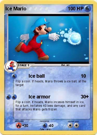 Pokemon Ice Mario