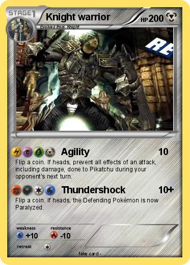 Pokemon Knight warrior