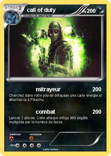 Pokemon call of duty