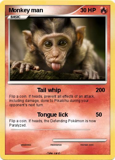 Pokemon Monkey man